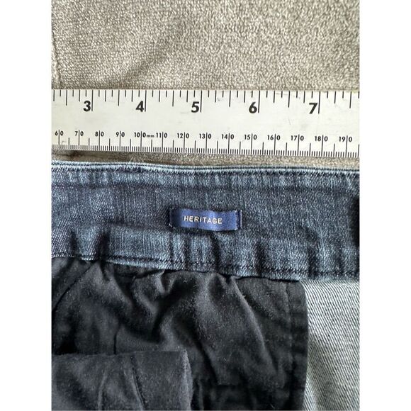 Talbots Heritage Straight Leg Denim Jeans 16 Black - Picture 9 of 14